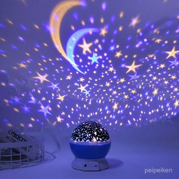 【臺灣-出貨】創意浪漫星空燈 投影儀臥室夢幻旋轉滿天星 睡眠兒童情侶床頭小夜燈 R3GV