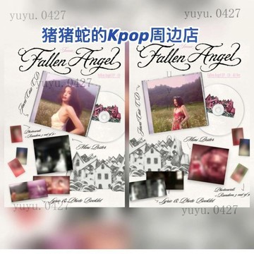 官方正版 Jennie 金珍妮 solo 新專回歸 Fallen Angel 墮落天使 專輯 周邊 小卡 應援珍藏