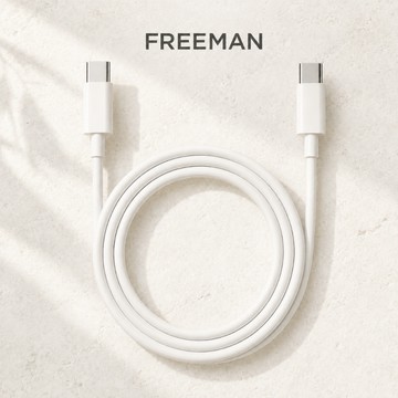 【FREEMAN】蘋果 手機充電傳輸線 USB A/Type C to IPhone 1米 快充 充電線 快充線 現貨