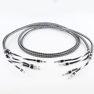 發燒級音箱線 喇叭線【M151】HiFi 單晶銅銀混編 功放音響連接喇