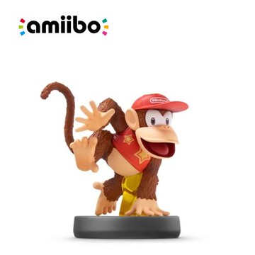任天堂 Switch amiibo 公仔 狄狄剛 迪迪金剛（任天堂明星大亂鬥系列）