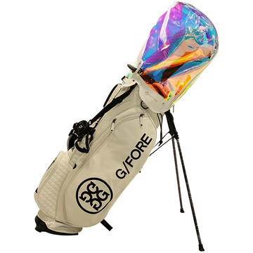 Techskin Pure 全息高爾夫球袋防雨罩  8.5~9.5吋  白色