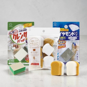 日本 KOKUBO 小久保 SD 鑽石清潔海綿 鏡子 流理臺 洗手台清潔 神奇海綿 水垢清潔 鍋具 研磨海綿 科技海綿