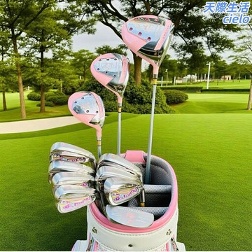 【女士初學首選】女士高爾夫球杆 高爾夫套杆 碳素球杆 花仙子7號鐵 初學者球杆 輕量化設計 高彈道易打 正品保障 送禮自用佳品