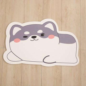 💯台灣製造💯【 可營選物】可愛法鬥 柴犬 貓造型硅藻土地墊 60x40x1（兩件組） | 法鬥 柴犬 貓｜聖誕節｜射手座生日快樂｜生日禮物｜送禮｜禮盒