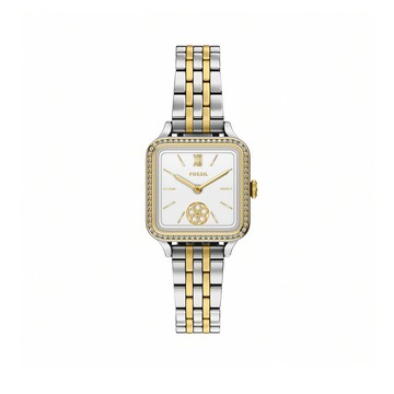 Colleen 璀璨金銀晶鑽女錶 金銀雙色不鏽鋼錶帶 28 MM BQW8047