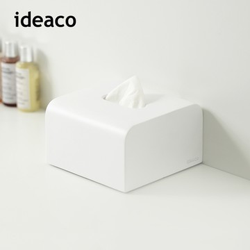 日本ideaco 方形圓角磚磨砂餐巾紙盒-多色可選