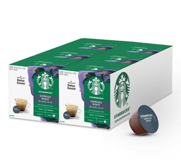 星巴克 濃縮烘焙咖啡膠囊 72顆 適用NESCAFE Dolce Gusto機器