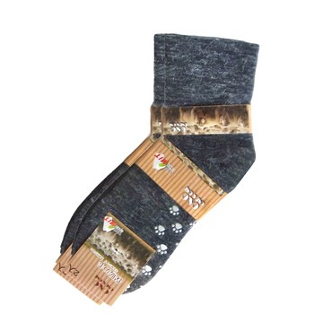 保暖毛襪 Set 8 台灣製  22~26cm  寬口素面