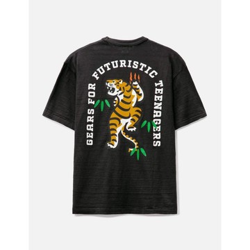 「Doushop」HUMAN MADE Tiger 爬山虎口袋T