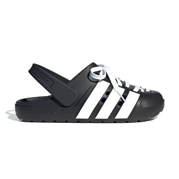 Adidas Adilette Clog 2.0 男鞋 女鞋 黑白色 輕便 洞洞鞋 休閒 運動 涼拖鞋 JR4025