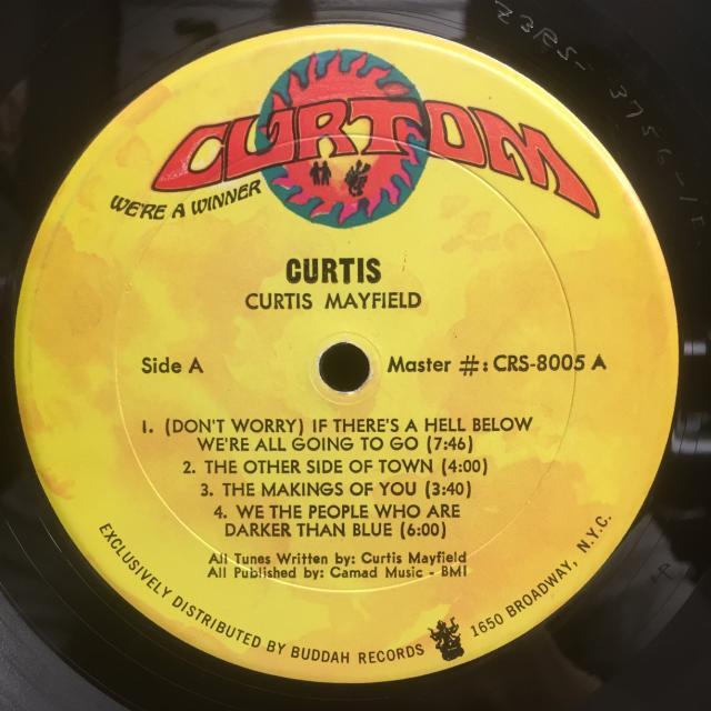 CURTIS MAYFIELD   CURTIS (US-ORIGINAL)