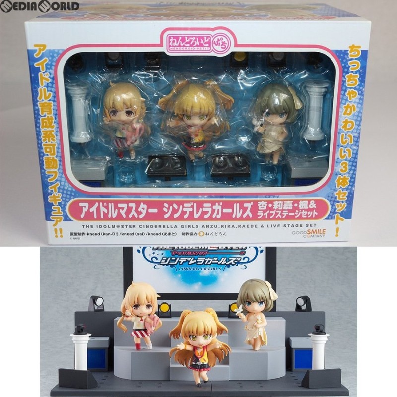 中古即納』{未開封}{FIG}限定 ねんどろいどぷち 杏・楓・莉嘉＆ライブ