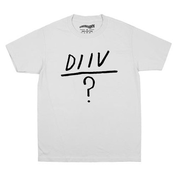 DIIV ？紐約自賞盯鞋樂隊Shoegaze美式休閑純棉寬松短袖印花T恤