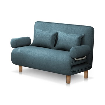 【C'est Chic】Times小時代乳膠升級版沙發床幅100藍