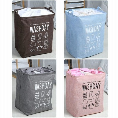 ランドリーバスケット 大容量 75L 折りたたみ 洗濯かご セット（2PCS） 収納ボクス ランドリー収納 洗濯カゴ 省スベース  ランドリーボックスZ004