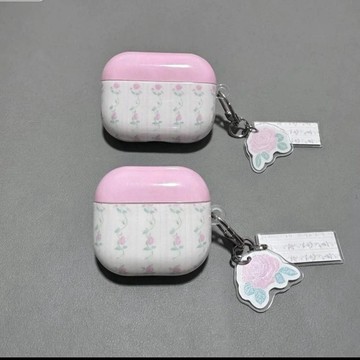拼色花朵適用於airpods pro3保護殼airpods4蘋果耳機套3代2代pro2