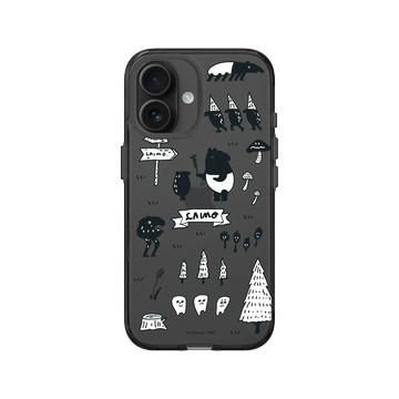 iPhone 16 Clear (相機按鈕) 酷墨灰 - 馬來貘 Laimo - LAIMO的魔幻森林_白天