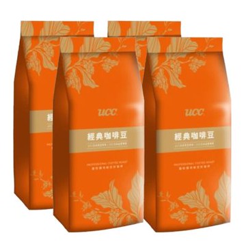 【UCC】經典香醇咖啡豆-特級綜合X４包(450g)