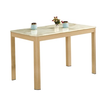 【H&D東稻家居】橡木色4尺餐桌/4尺餐桌(TJS1-05147)