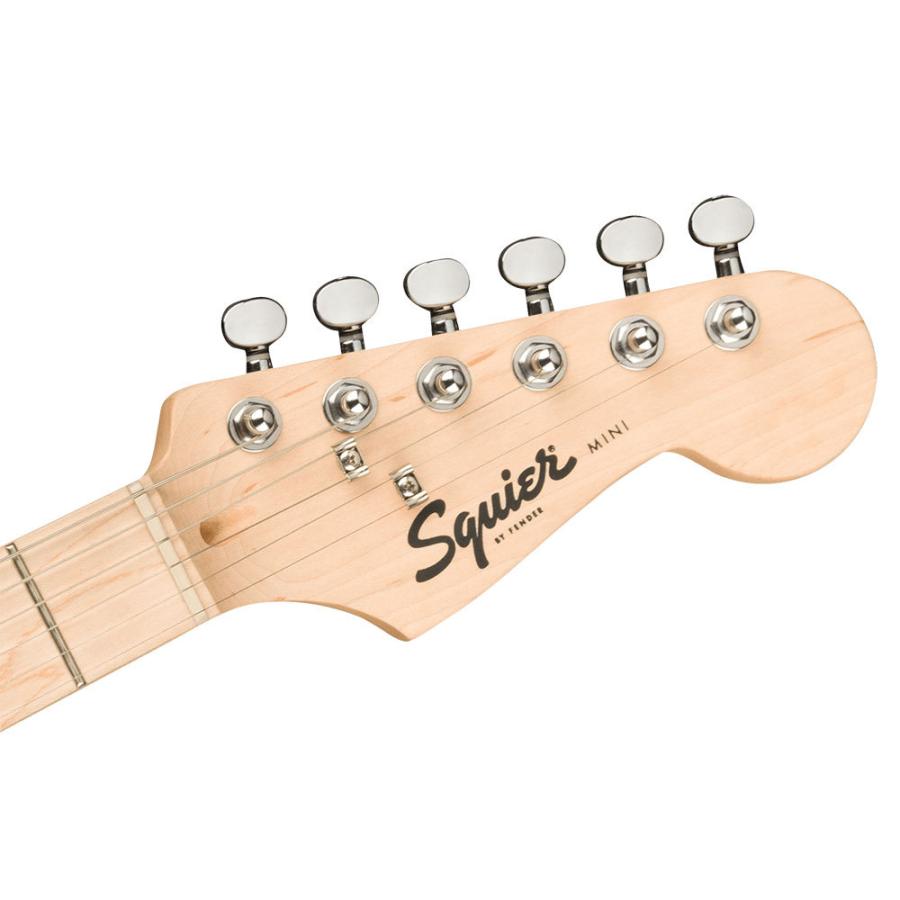 スクワイヤーギター ジャズマスター Squier Mini Jazzmaster HH Maple Fingerboard Olympic White エレキギター ギター子供用