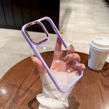 電鍍鏡框 高於鏡頭 高透不發黃 iPhone 17 16 手機殼 15 14 13 12 11 Pro Max 防摔殼