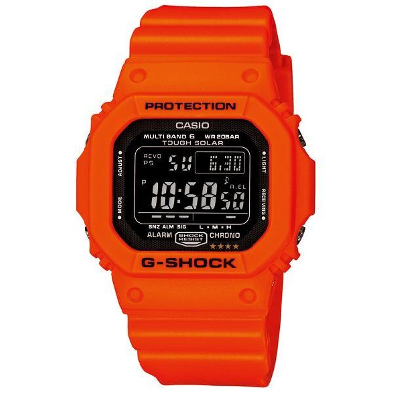 カシオ G-SHOCK レスキューオレンジシリーズ ソーラー電波 腕時計 メンズウォッチ GW-M5610MR-4JF 国内正規品 |  LINEブランドカタログ