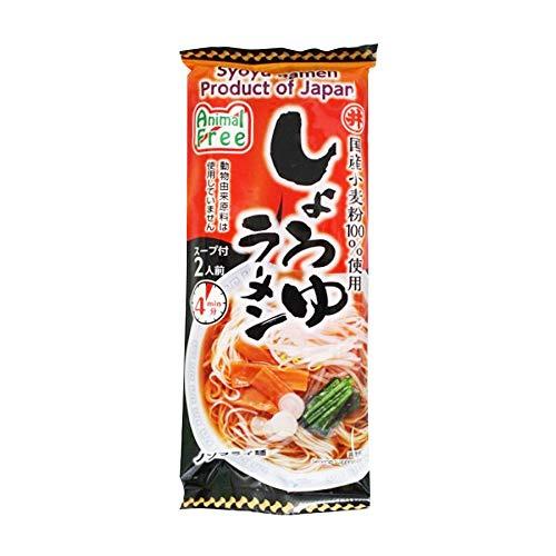 アニマルフリーしょうゆラーメン 2食入X6個