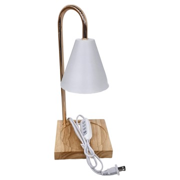 經典造型蠟燭燈 F4484-15 可調光+定時 白色+鹵素燈泡2入 香氛蠟燭