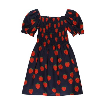 Mini Rodini - Blue Strawberry Dress