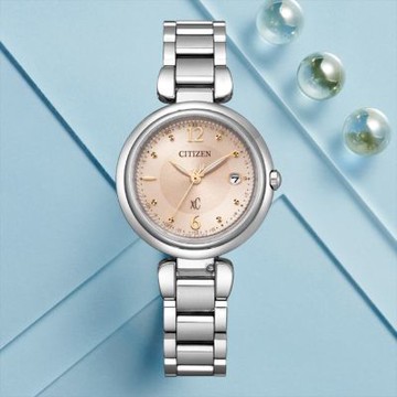 CITIZEN 星辰錶 xC Cross Sea「水之系列」透明感 鈦金屬 光動能電波腕錶-29mm ES9460-88W