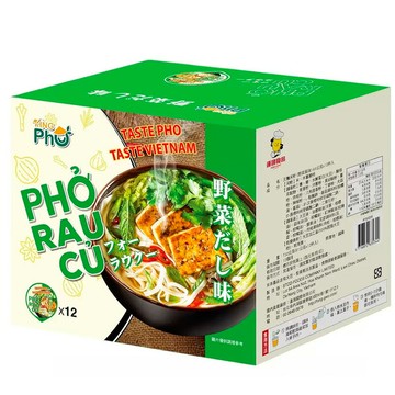 [COSCO代購6] D152226 王麵河粉 杯裝河粉 野菜風味 61公克 X 12入