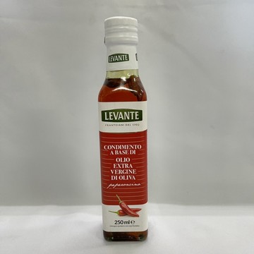 【億明食品】LEVANTE雷特 辣椒風味特級初榨橄欖油 250ml｜義大利進口 香辣橄欖油