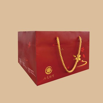 風呂敷提袋加購(紅金提袋)