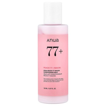 Anua, 桃香 77% 煙酸護理乳，5.07 液量盎司（150 毫升）