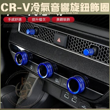 本田 CRV6 Civic 11 冷氣旋鈕 裝飾圈 鋁合金 空調旋鈕 冷氣旋鈕 音響旋鈕 配件 CR-V CRV 六代