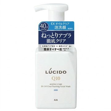 LUCIDO 倫士度 台灣公司貨 男士全效泡洗顏  150ml  1瓶