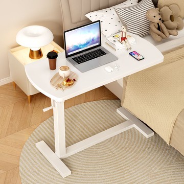 免運 站立桌 可移動站立桌 移動升降床邊桌家用臥室電腦桌學生寫字桌站立式小桌子工作臺書桌 可開發票 全館五折 工廠現貨直銷 新品特價 d9045