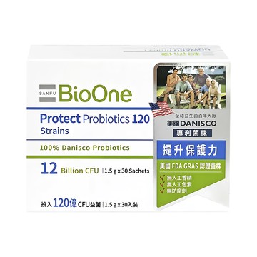 BioOne 碧而優 Protect保護力益生菌120  30包  1.5g  1盒