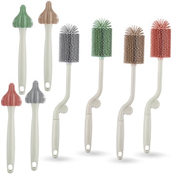 小獅王辛巴 Simba 奶瓶刷 超柔無垢白金矽膠奶嘴刷 旋轉奶瓶刷 鉑金矽膠 奶嘴刷 酷咕鴨 全角度矽膠奶瓶刷組