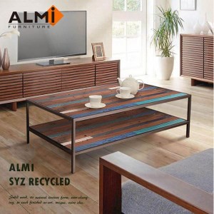 ALMI SYZ RECYCLED-120x70 2 LEVELS 咖啡桌