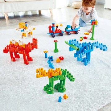 德國 PolyM 恐龍樂園積木組