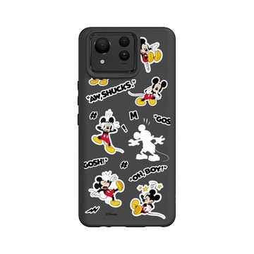 Zenfone 11 Ultra SolidSuit 黑 - 迪士尼-米奇 Mickey - Sticker-嘿嘿米奇