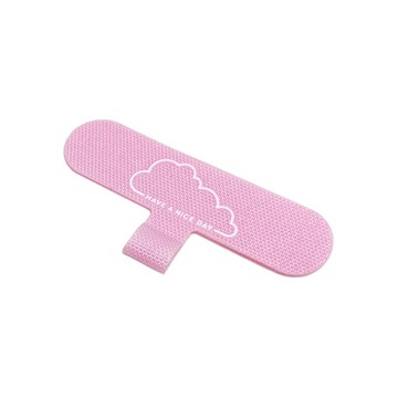 JAVOD 手機掛繩夾片 掛繩通用墊片 - 掛繩夾片 - 無環雲朵淺粉V2