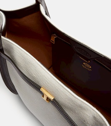 Tod's Tim Medium canvas tote bag