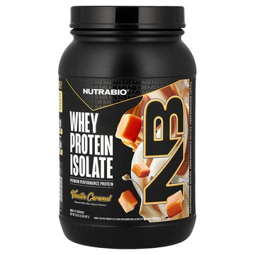 NutraBio, 分離乳清蛋白，香草焦糖味，2 磅（907 克）