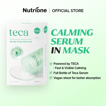 NUTRIONE MD's PICK tecateca 舒緩精華面膜 5 + 1 (6 片/盒)