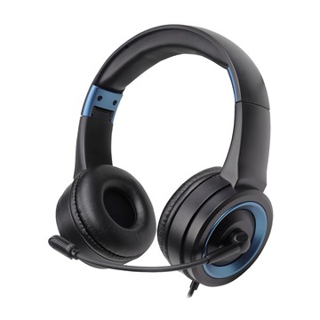 INTOPIC 廣鼎 JAZZ-M568 摺疊頭戴式耳麥  40mm高音質喇叭  柔軟皮質耳套  黑色