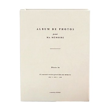 ICONIC Photo-in 4x6 相簿  淺灰色  25張