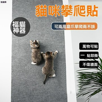 ❄️好物精選丨貓抓闆 貼牆貓抓闆 牆壁貓抓闆 貓抓墊壁貼 貓咪攀爬貼 貓爬墊 可上牆貓抓闆 貼牆貓抓墊 傢具保護墊 貓抓